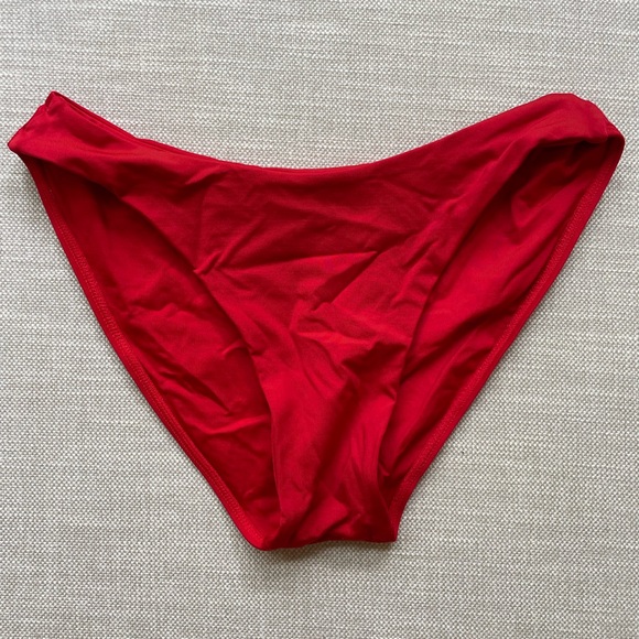 Monday Swimwear Other - Monday Swimwear Red Bikini Bottom